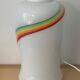 Lampe en verre Vetri Murano rainbow arc en ciel 1970