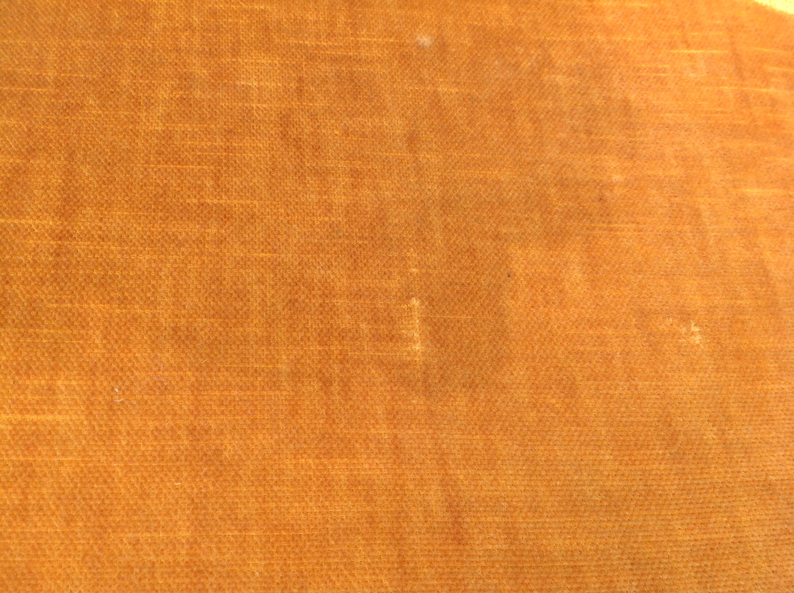 Yellow velvet toad sofa