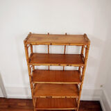 Large rattan shelf