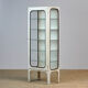 Vintage Medical Cabinet With Five Glass Shelves, 1970s