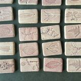 Ceramic tiles by Roger Capron