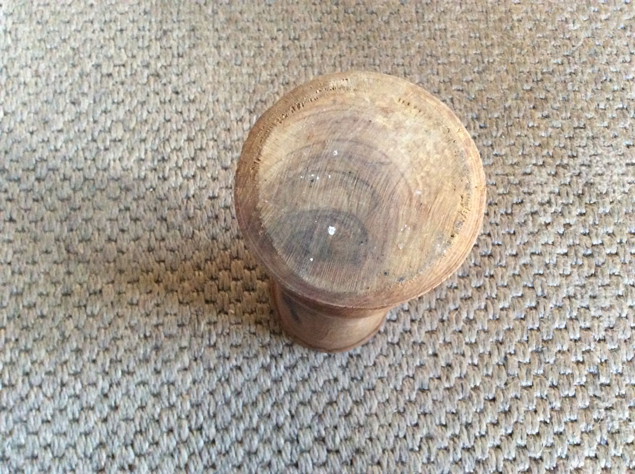 Wooden vase