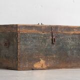 Antique chest in dark tones (c.1920) #6