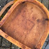 Bentwood and Pine Slat Arm Chair