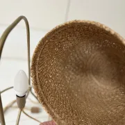 Paleae Brasilis table lamp by Brunno Jahara & Ana Voss