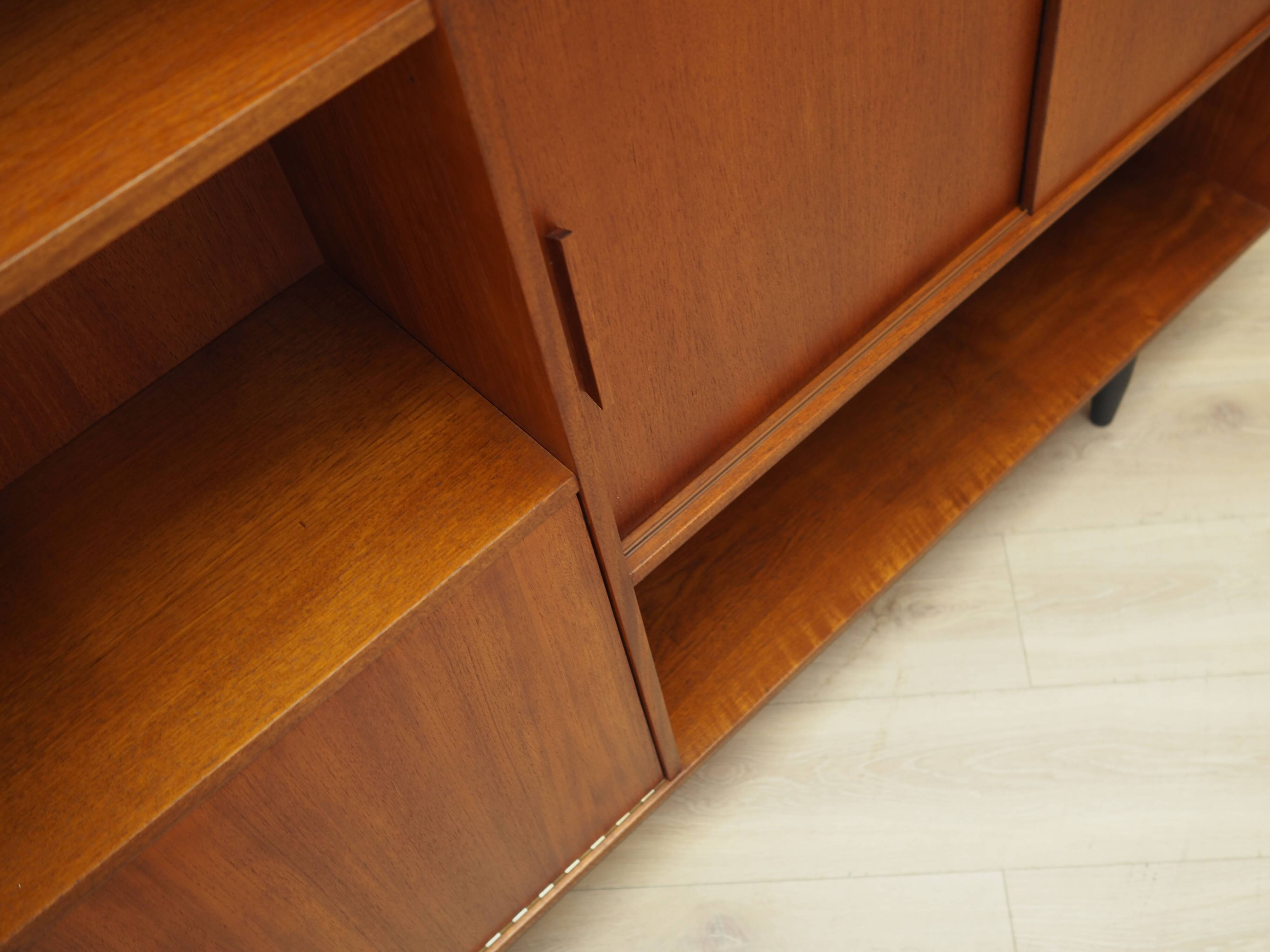 Teak bookcase, Danish design, 1970s, production: Denmark