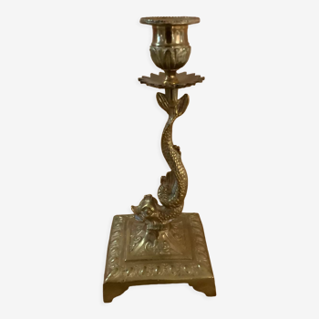 Brass candle holder