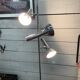 Lampadaire chromé 3 spot vintage design 70