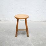 Vintage pine stool