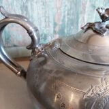 Teapot and sugar bowl set from James Dixon & Sons from Shefield in silver plating