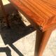Extendable dining table with vintage 60s teak extensions