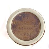 Old Bottle - Anse Ceramics Enamelled Brown Brown 70s Vintage