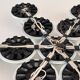 Composition of 13 Teti Wall Lights by Vico Magistretti for Artemide 1970 ABS Sp