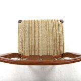 Set de 4 chaises scandinave en palissandre, Suède, 1960