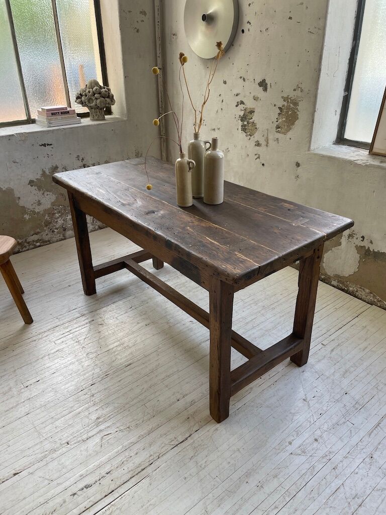 Work farm table established oak