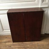 Library shelves vintage solid wood