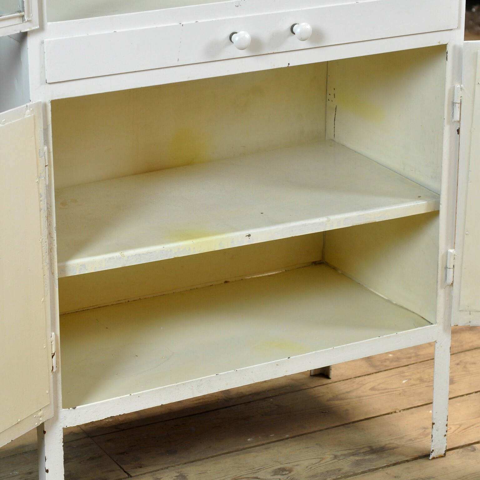 Iron medicine cabinet, 1950s