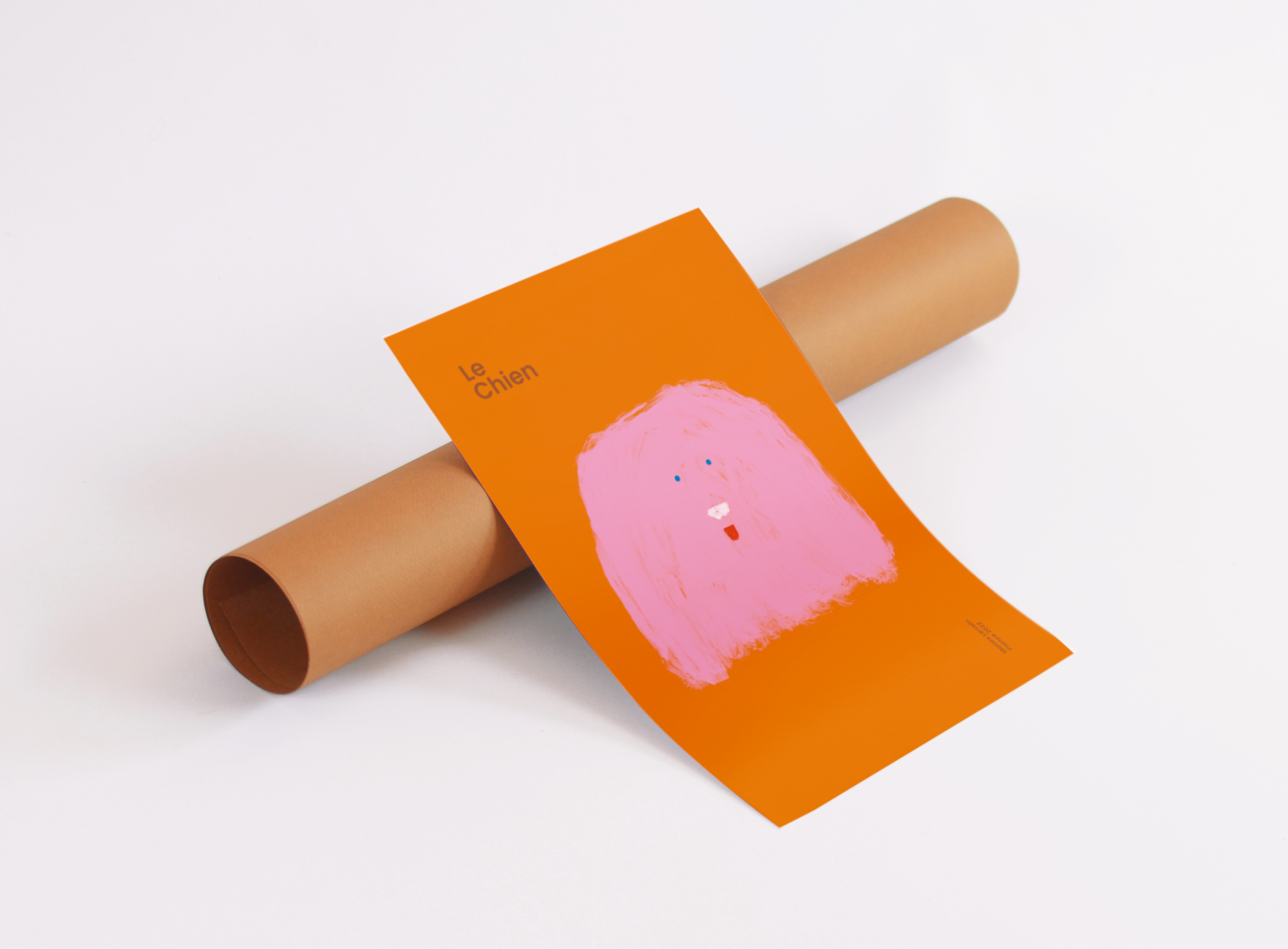 Colorful dog wall poster for child 50cm*70cm