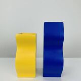 Pair of Asa vases, 80s ceramic, vintage