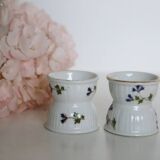 Pair of porcelain egg cups