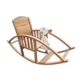 Fauteuil enfant canard à bascule torck vintage