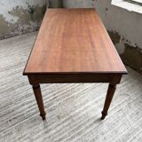 Turned leg cherry table 160cm