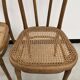 Duo de chaises bistrot anciennes Thonet avec estampille