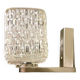 Portuguese mid-century retro glass wall sconce lamp