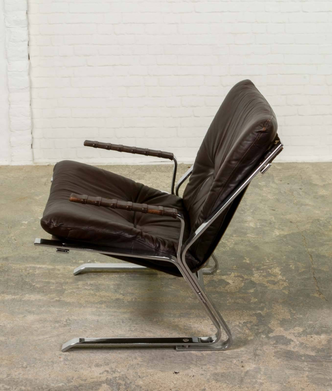 Mid-Century 'Pirate' Easy Chairs by Elsa and Nordahl Solheim for Rykken 60s