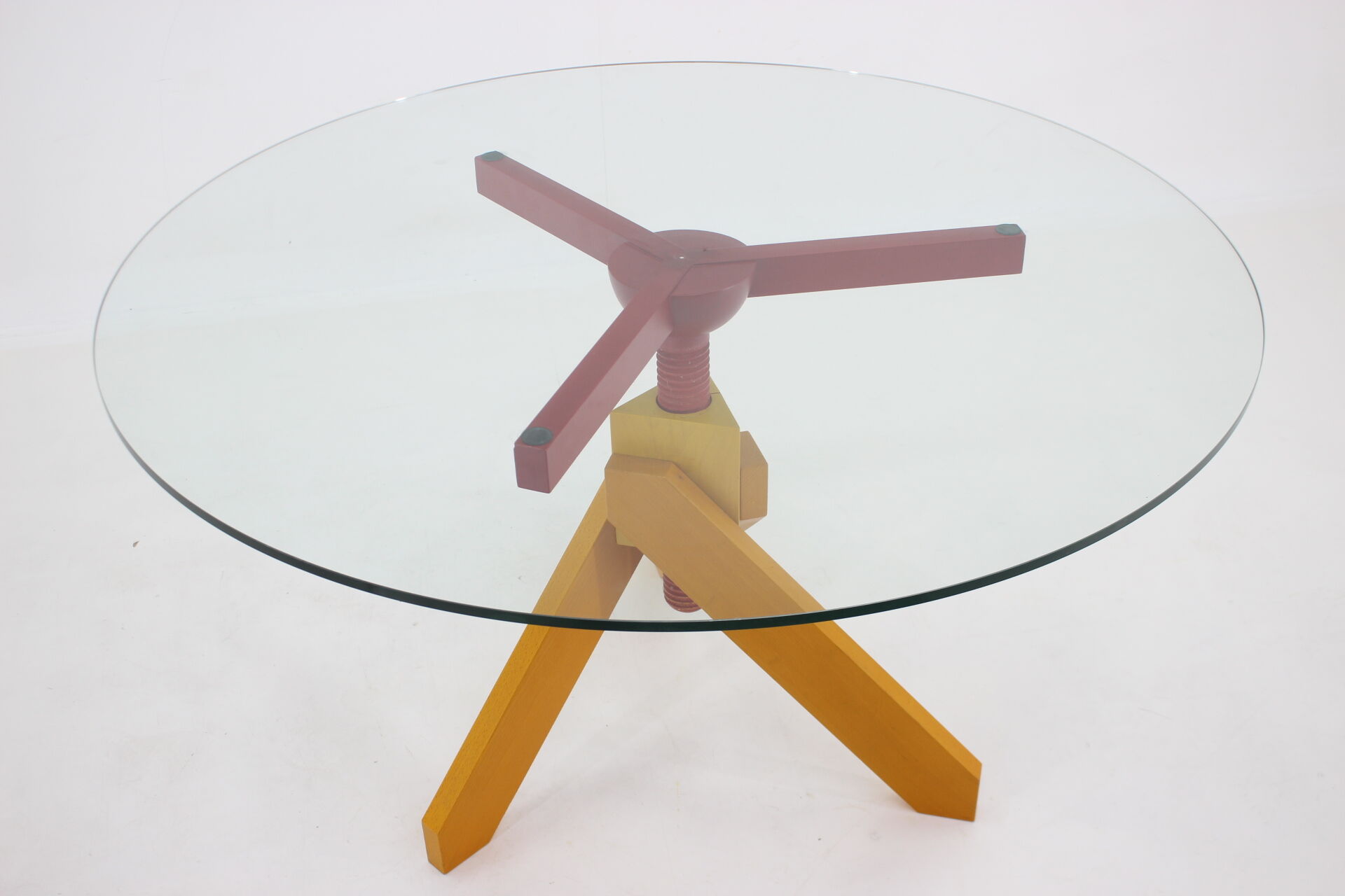 1980s Raul Barbieri Table and Stools for Rexite ,Italy