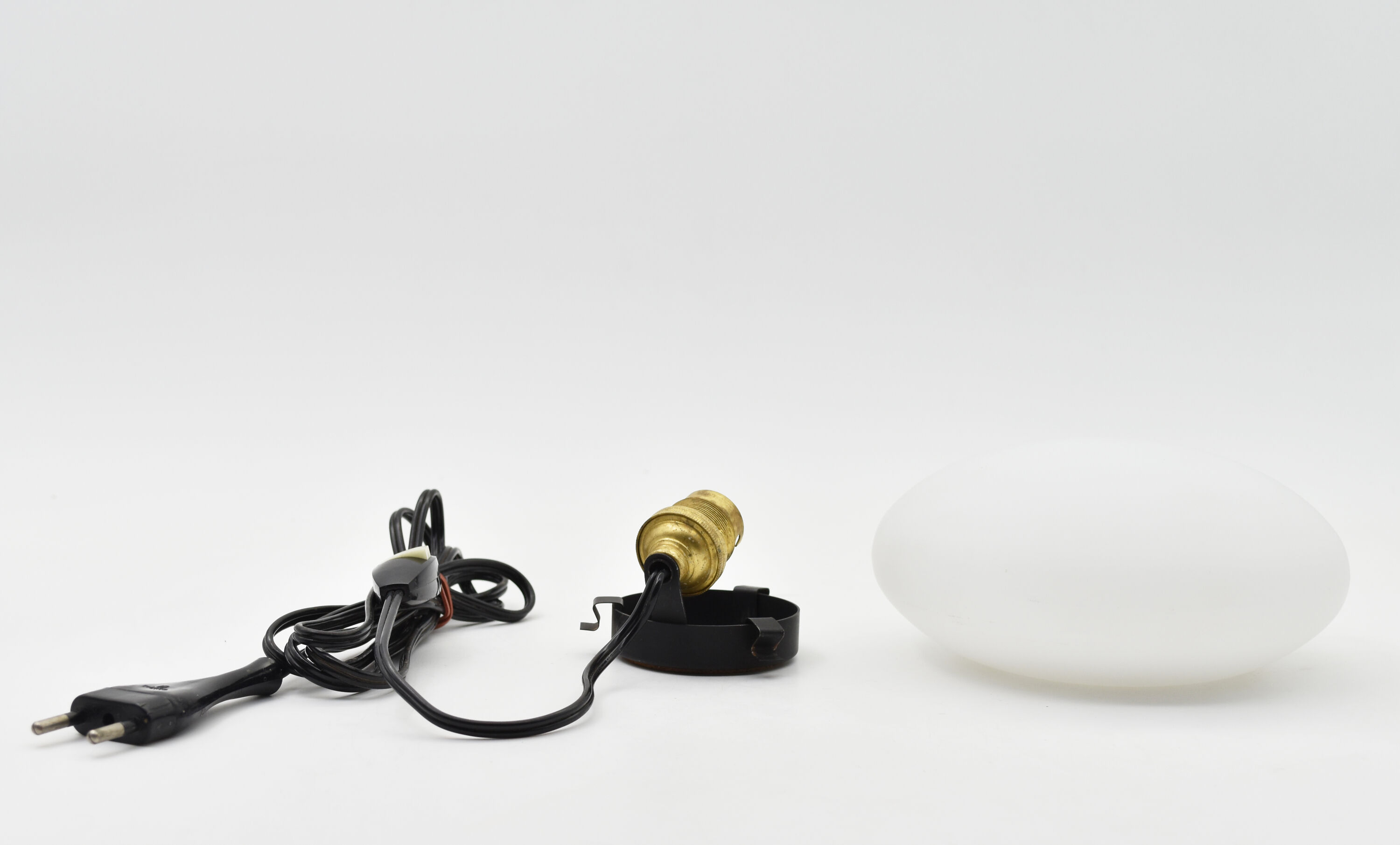 Lamp vintage opaline