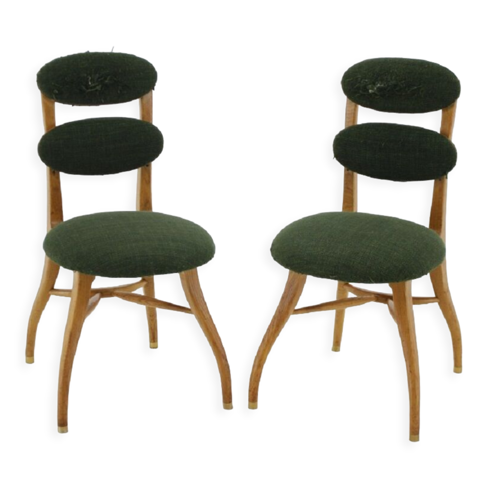 Paire de chaise Musicale de Vilhelm Lauritzen, Danemark