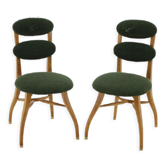 Pair of  Music  chairs by Vilhelm Lauritzen, Denmark