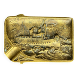 Cendrier ancien en bronze