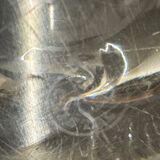 Crystal dish with stamp, 1960s/70s