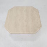 Italian Travertine Coffee Table, 1980's