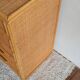 Commode en rotin vintage circa années 70