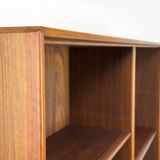Large Walnut Bookcase by Bertil Fridhagen for Bodafors, 1969