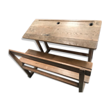 Oak school desk
