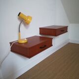Wall bedside tables