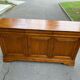 19th century Louis Philippe solid oak sideboard