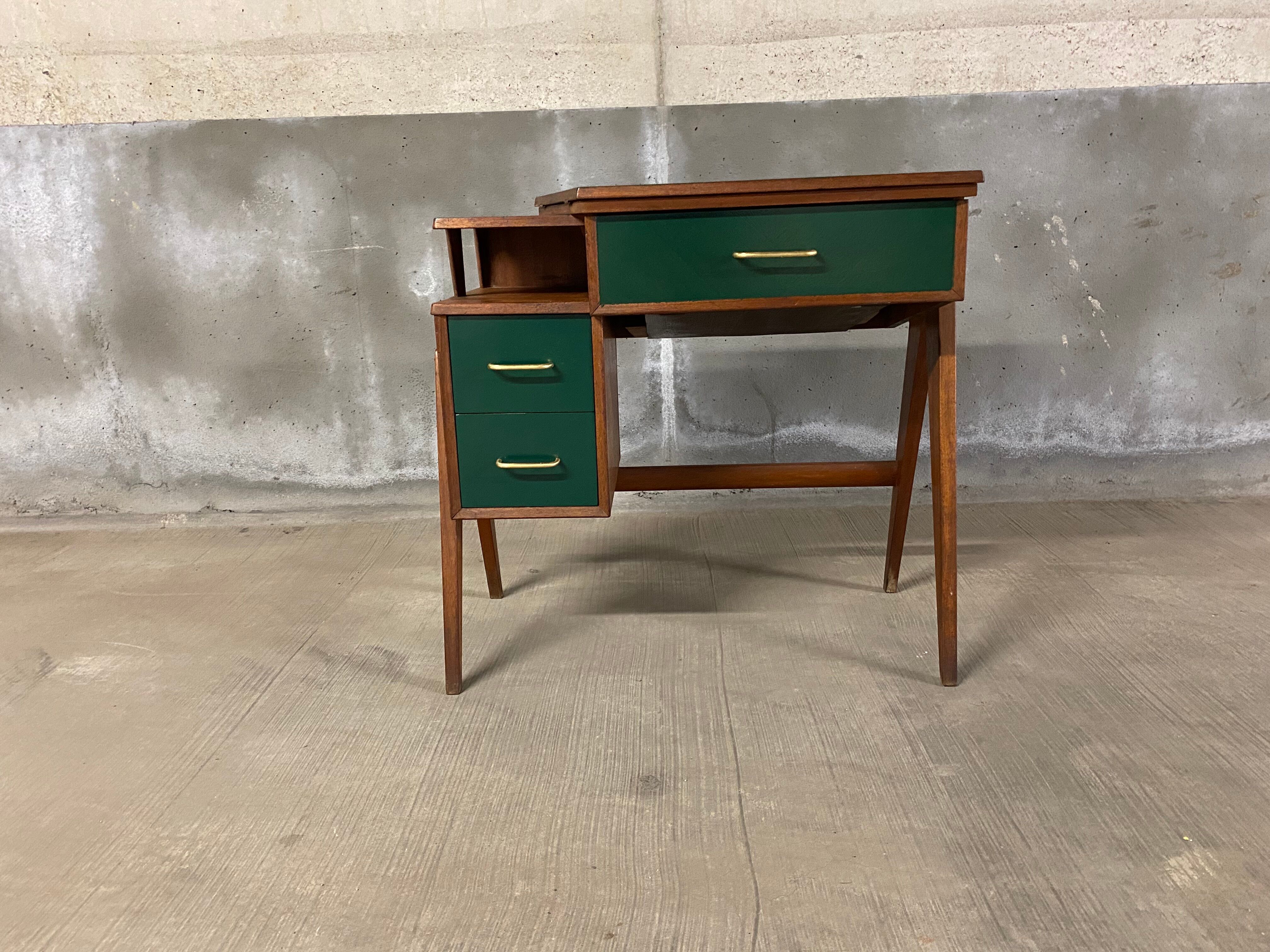 Scandinavian style office by Singer year 1960s