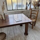 Dudouyt oak dining table 1940
