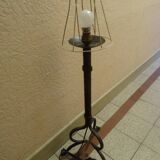 Wrought iron lamp base