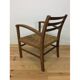 Rope and wood vintage armchair 50s