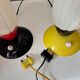 Paire de lampes de chevet 1960