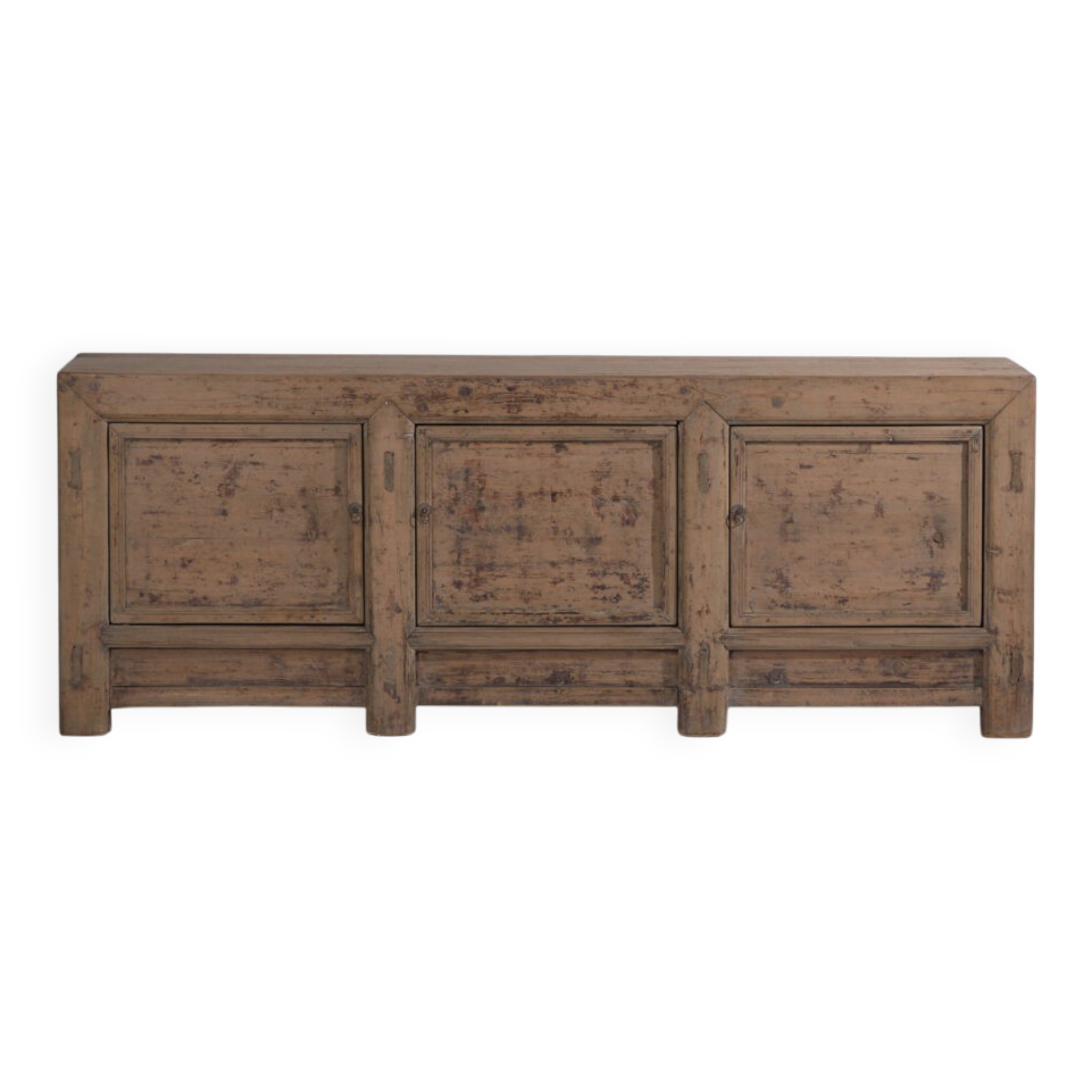 Buffet ancien en orme avec trois portes – Shanxi, vers 1920