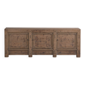 Buffet ancien en orme avec trois portes – Shanxi, vers 1920