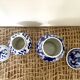 Set of 2 vintage ceramic ginger pots
