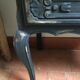 Commode patinée noire